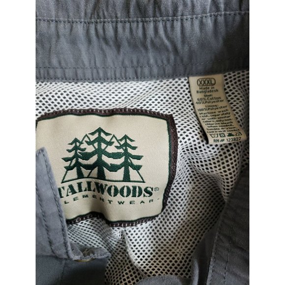 Tallwoods Long Sleeve Vented Shirt Men's Size XXL Gray - Picture 2 of 7